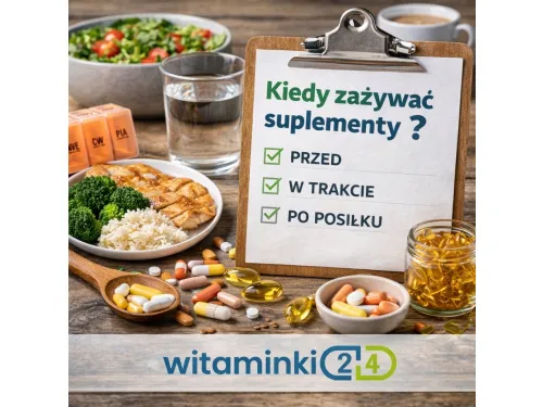 Kiedy zażywać suplementy – przed jedzeniem, w trakcie czy po posiłku?